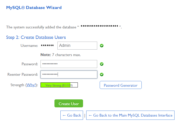fill in all the required fields
