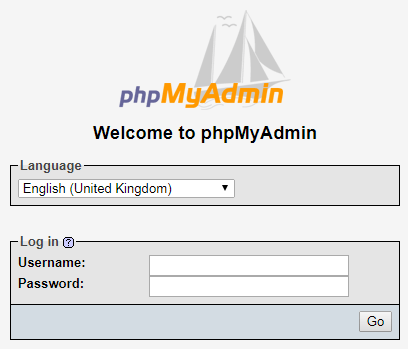 server’s cPanel