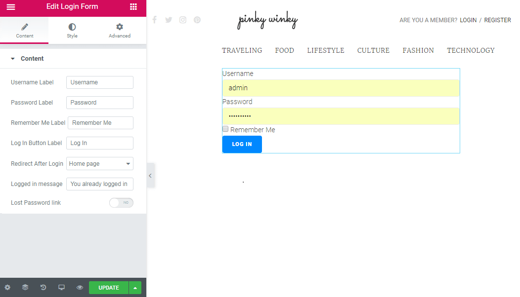 content-settings-login-form