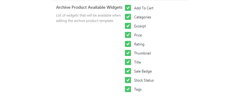 JetWooBuilder archive product widgets