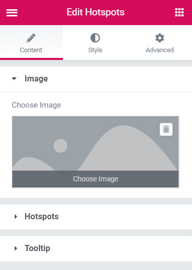 choose the image that will be a base for hotspots