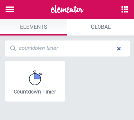 Countdown Timer widget