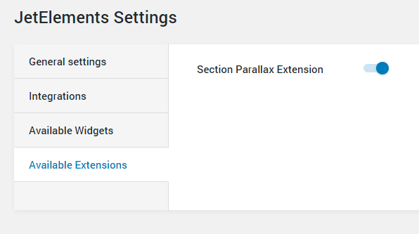 JetElements parallax effect enabling