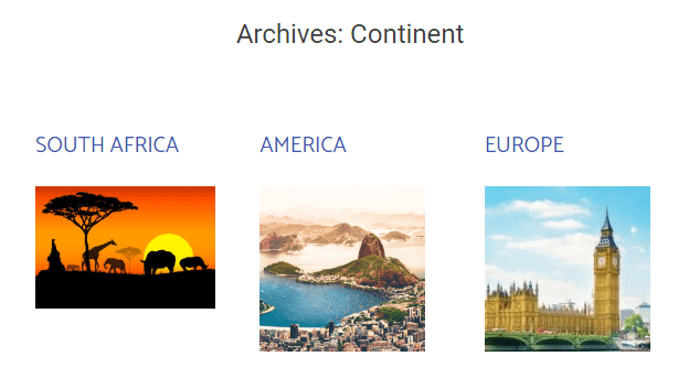 posts archive updated