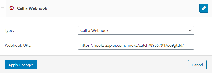 webhook notification