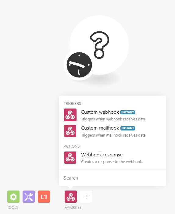 custom webhook