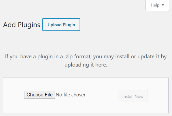 plugin installation