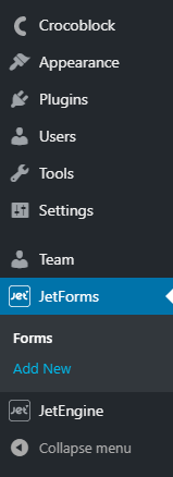 adding new form