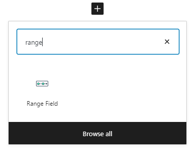 range field block