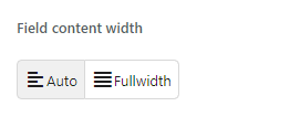 field content width feature