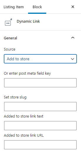 add to store dynamic link