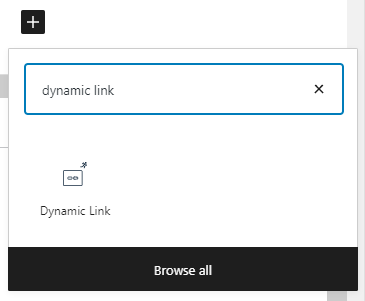 dynamic link block