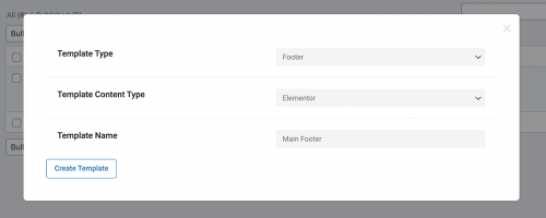 creating footer
