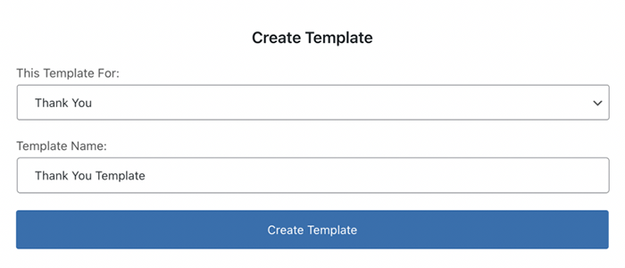 create thank you template with jetwoobuilder