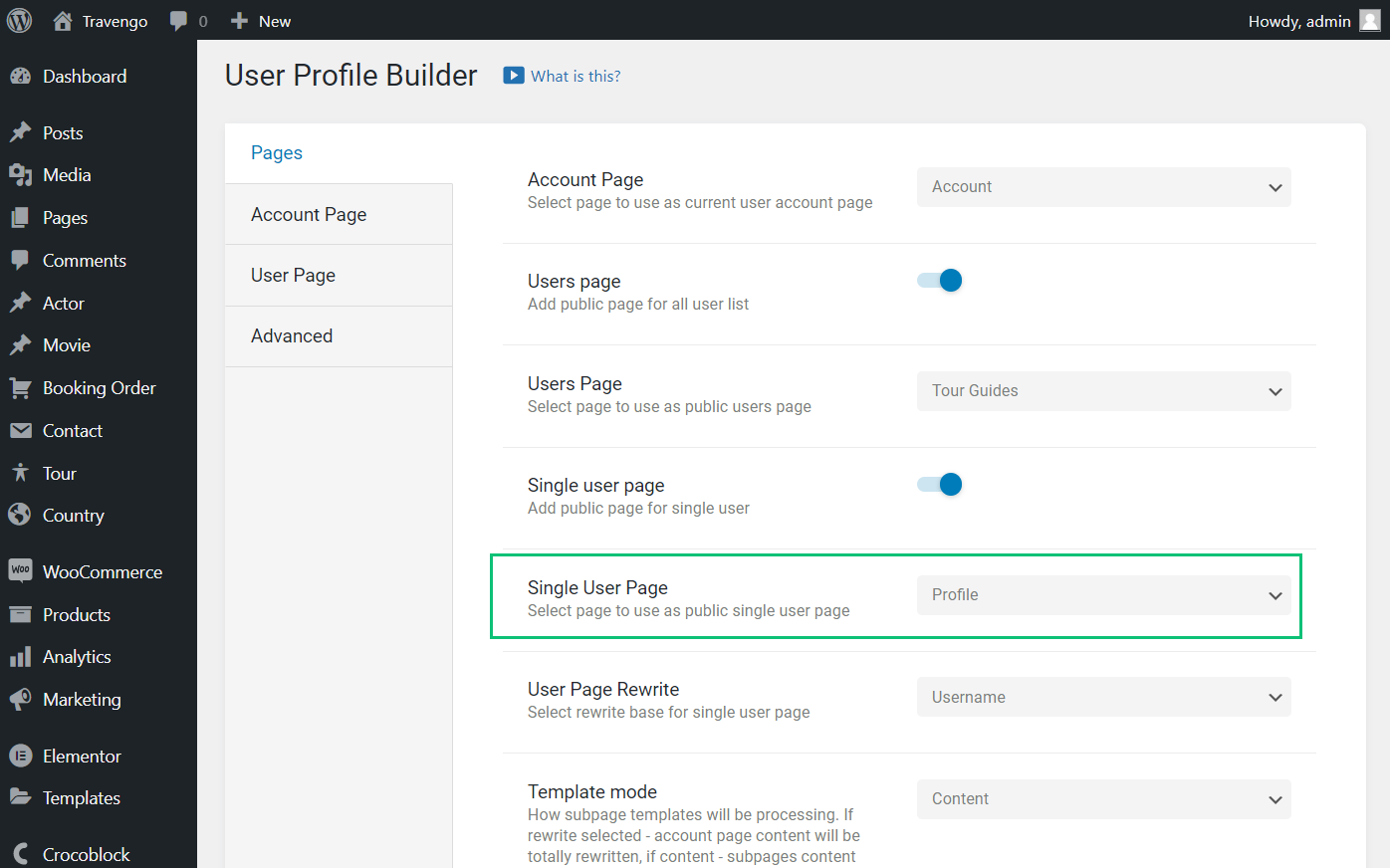 jetengine profile builder