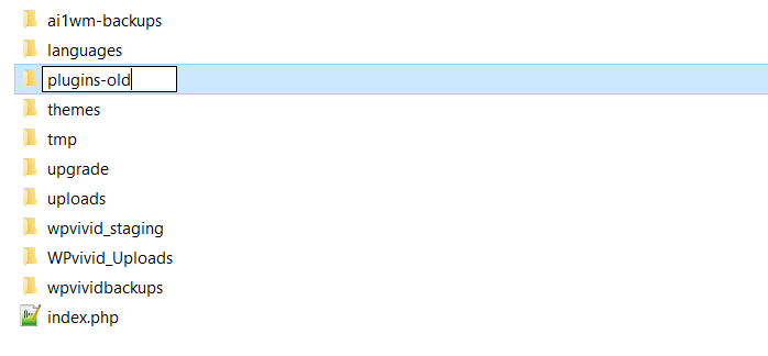 all plugins rename