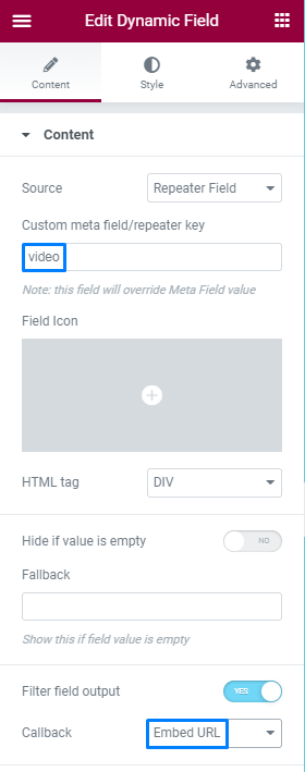 dynamic field video