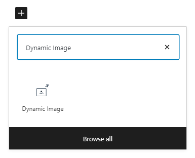 dynamic image block