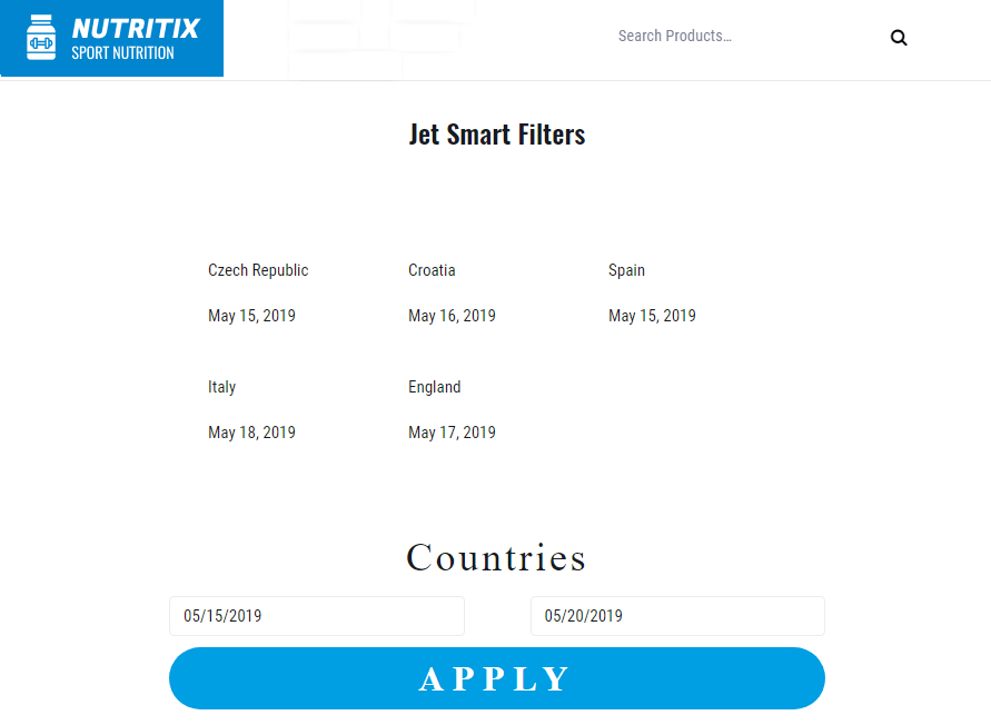 preview button jetsmartfilters