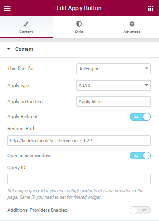 apply button widget
