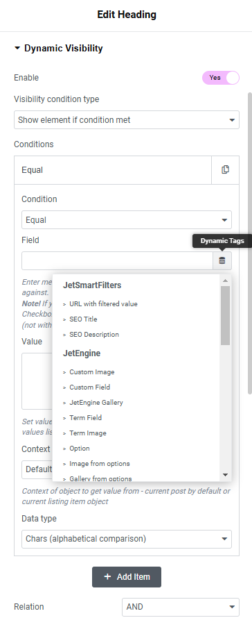 jetengine dynamic tag