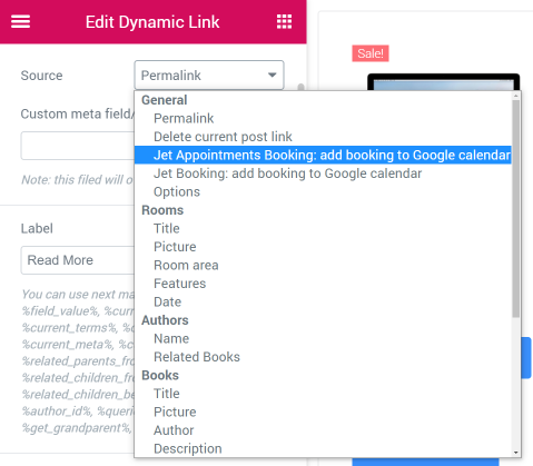 dynamic link source