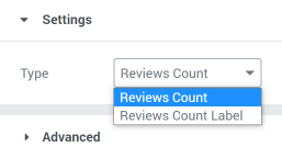 title reviews dynamic tag settings block