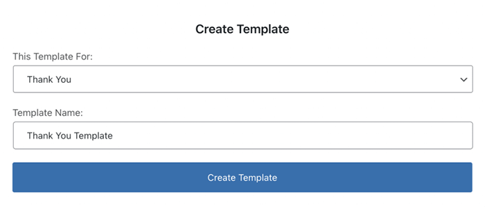 create thank you template with jetwoobuilder
