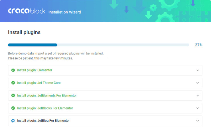 choose the crockoblock installation type