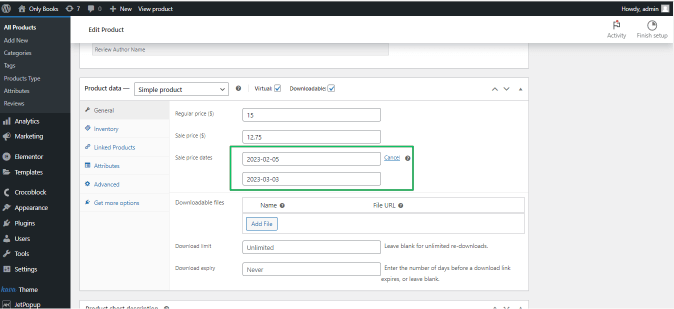 How To Display Sale End Date With The Dynamic Tag KB