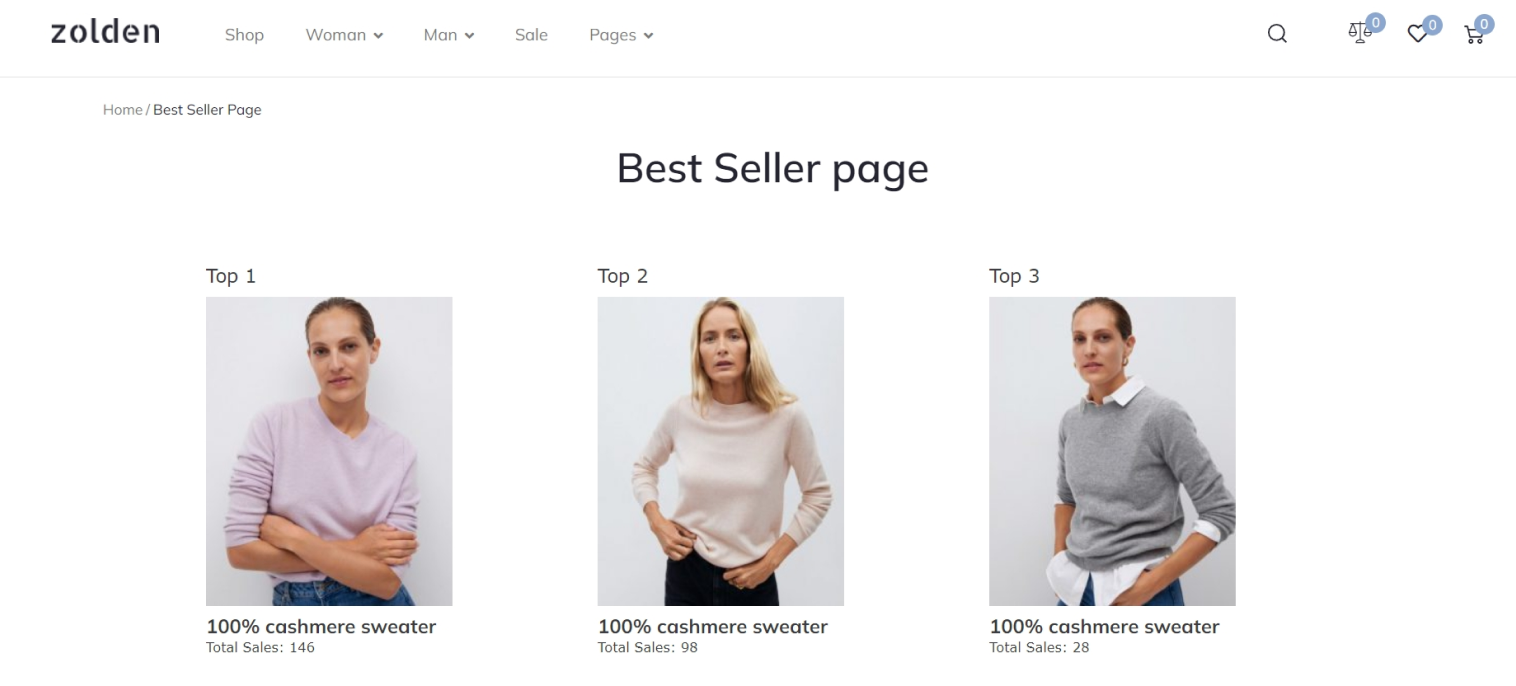 displaying woocommerce best sellers in the listing grid