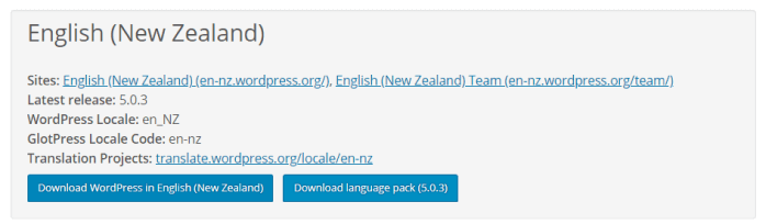 download language pack