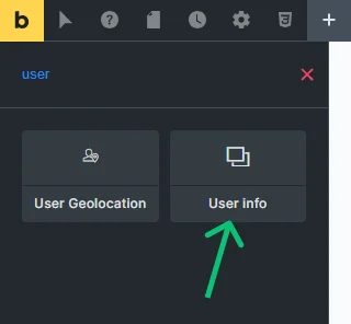 component as element in bricks builder