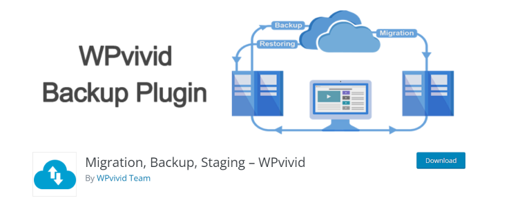 WPvivid Backup plugin