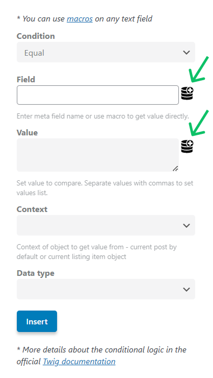 equal condition set