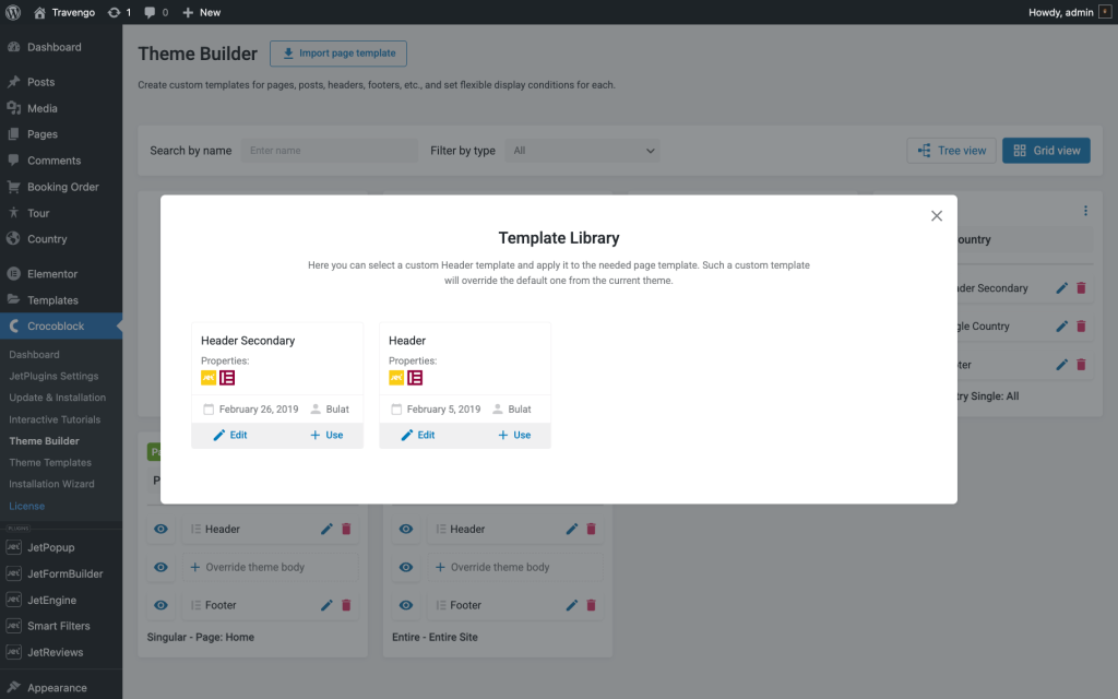 template library