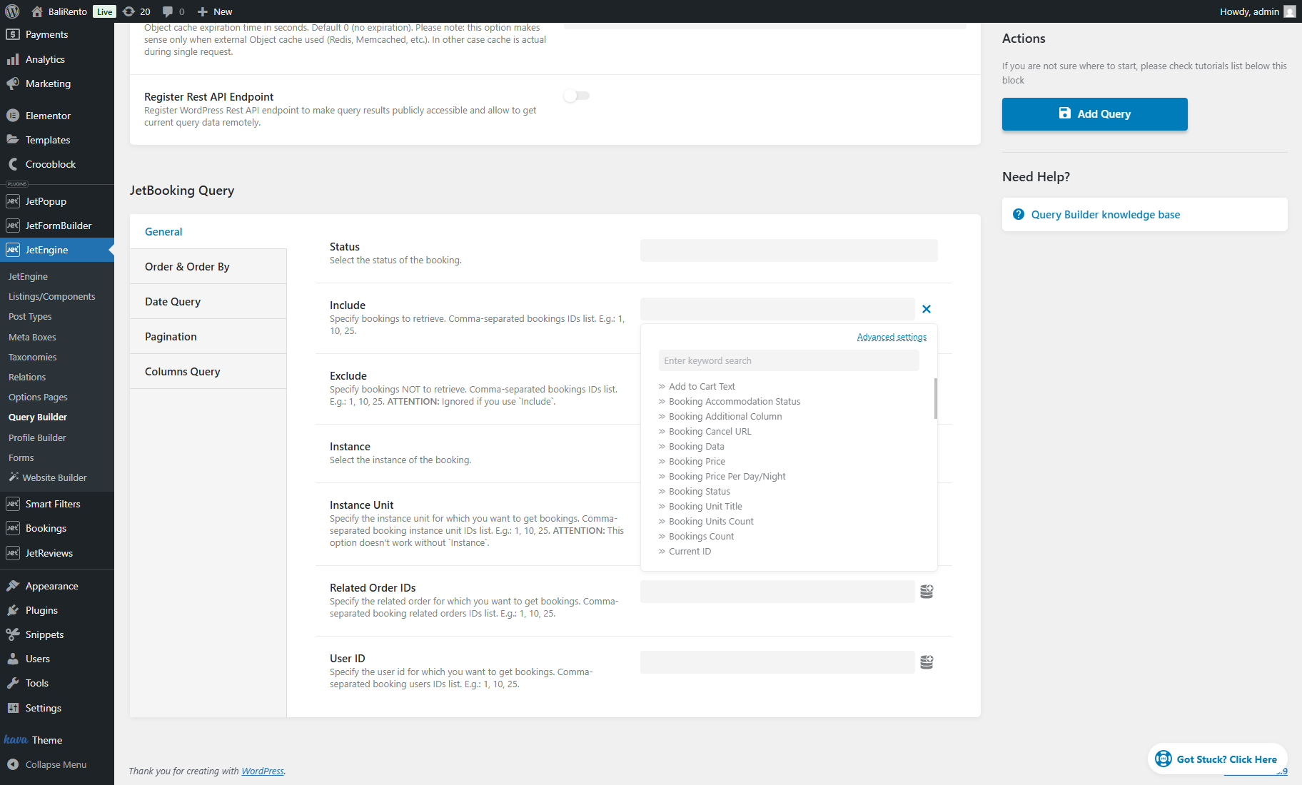 jetbooking macros in query builder