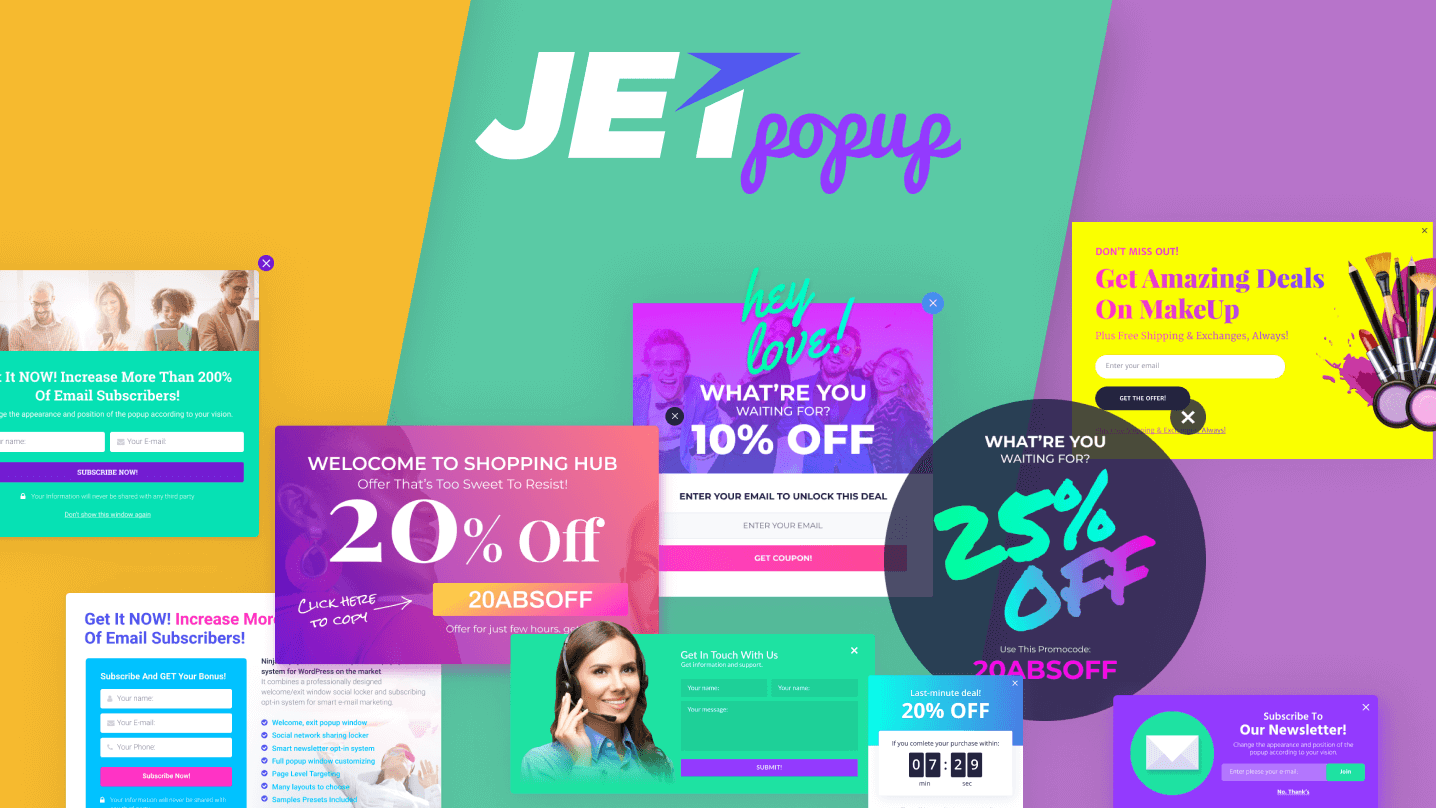 JetPopup. Your Secret Weapon in Delivering Information the Right Way