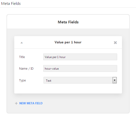 adding a text meta field