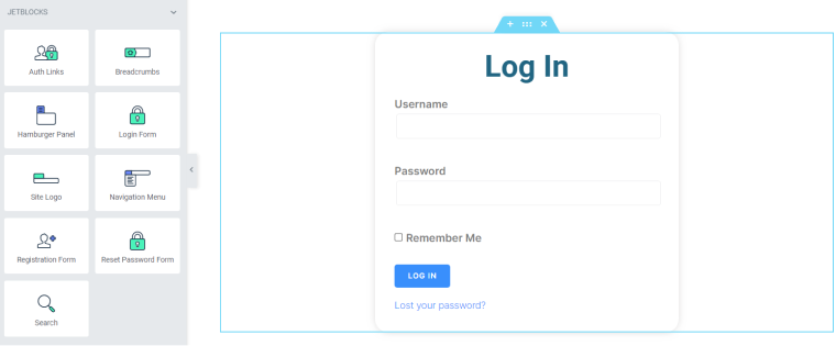 custom login page WP