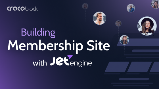 WordPress Membership Website With JetEngine and Other JetPlugins