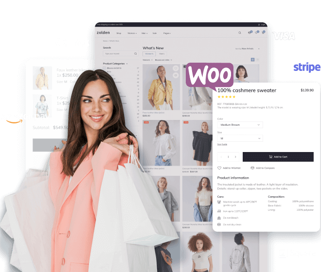 WooCommerce shop template preview