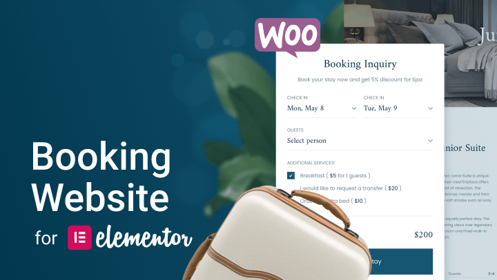 dynamic template for mini-hotel