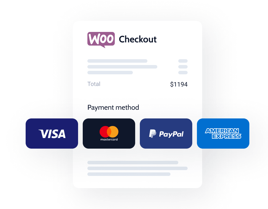 woocommerce checkout and payment systems