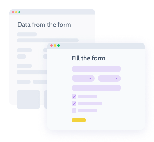 WP REST API form to site data transmitting