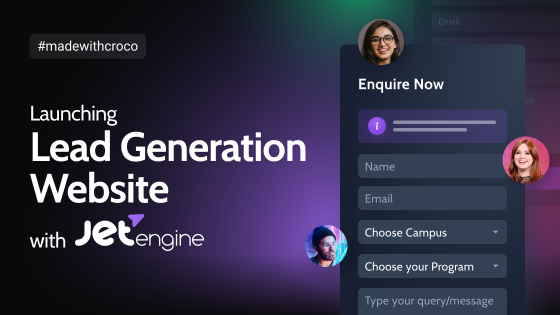 Launching Lead Generation Website with JetEngine Forms and CCT