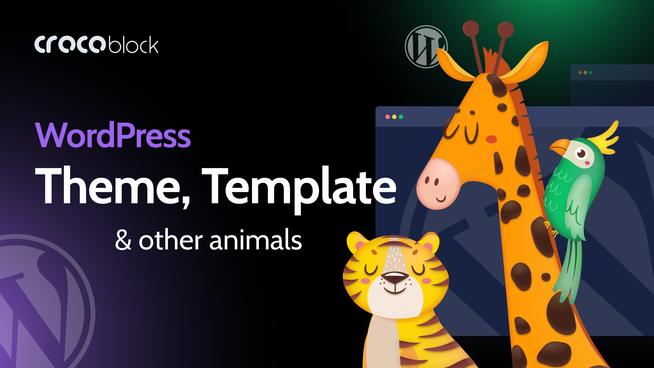 WordPress Theme vs Template And Other WP Terminology - Crocoblock