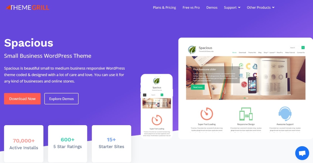 Spacious WooCommerce Theme