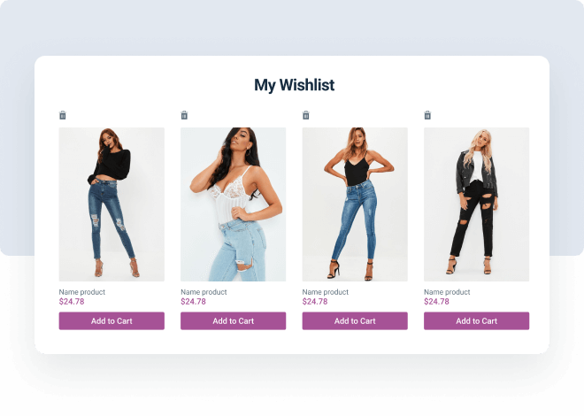 Add Wishlist Functionality for desirable  products