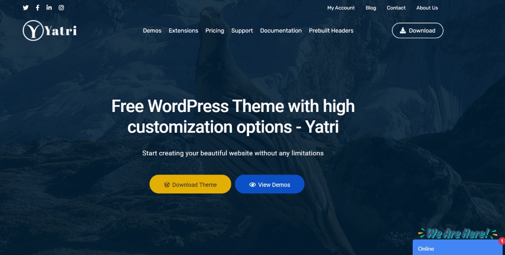 Yatri Theme for Elementor